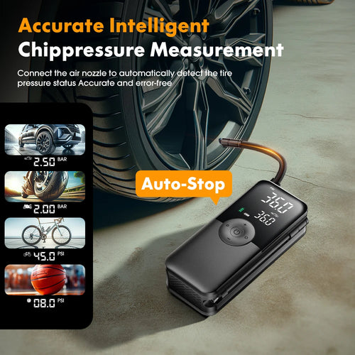 Portable Rechargeable Air Pump Tire Inflator